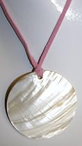 Round Shell Pendant Necklace (Close Out SALE !!!)