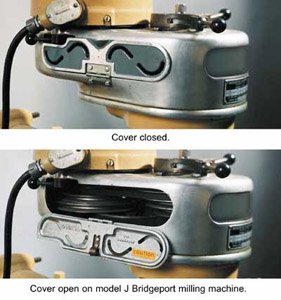 milling machine belt cover