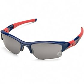 Click here to buy Chicago Cubs Official On-Field MLB Flak Jacket&Acirc;&reg; XLJ Blue Red Sunglasses with Black....