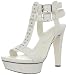 BCBGeneration Women's Pamm B Platform Sandal,Shell,8.5 M US