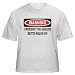WARNING I WORSHIP THE GROUND BETTE WALKS ON Adult T-Shirt Various Colors