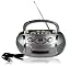 SuperSonic SC-712CD Portable CD Player Cassette Recorder Boombox