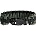Knotty Boys 118 8" Diameter Medium Black & Foliage Fat Boy Style Survival Bracelet with Hand Tied Nylon Cord Construction