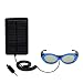 Solar Powered Rechargeable External Battery Pocket Charger for the Samsung SSG-2200KR Rechargeable Children 3D Glasses - uses Gomadic TipExchange Technology
