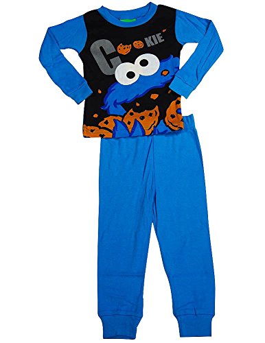 Sesame Street - Little Boys Long Sleeve Pajamas