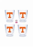 Tennessee Volunteers Tervis Tumblers 12 oz - set of 4