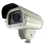 Vonnic C202W 1/3-Inch Sony CCD 480 TV Lines 36 IR LED Night Vision 150-Feet 6mm Lens Housing Camera (White)