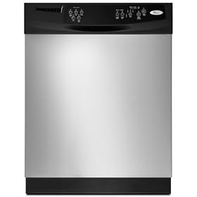 Whirlpool White Full Console 24 Inch Dishwasher GU3100XTVQ by 