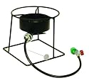 King Kooker 1201 12-Inch Outdoor Propane Burner with Stand