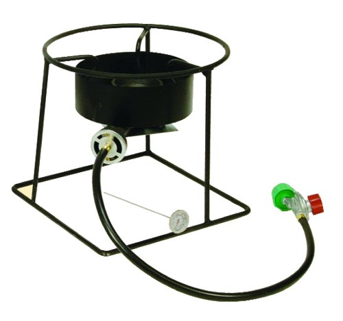 King Kooker 1201 12-Inch Outdoor Propane Burner with Stand