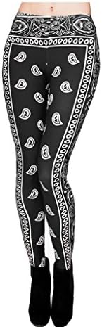 SMILE bandana black fashion sexy Women 3d print Leggings Stretchy Pant
