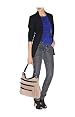 Patent and Suede Shopper