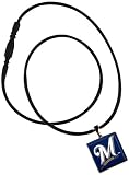 MLB Milwaukee Brewers Life Tiles Necklace Blue Tile