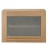 Sonoma Light Kitchen 700mm Wall Unit with Frosted Glass Door