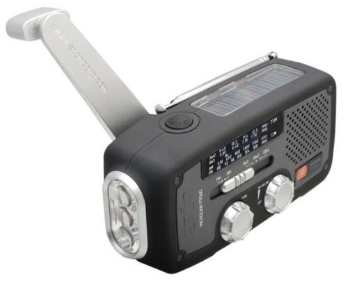  Eton Microlink Fr160 Multi-Band Wind Up Radio With Flashlight 
