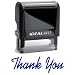 THANK YOU I Blue Office Stock Self-Inking Rubber Stamp