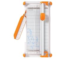 Fiskars 12-99087097J, Portable Rotary Paper Trimmer, 28mm, 12-Inch