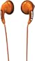 Maxell CB-ORANGE Color Buds Earbuds, Orange