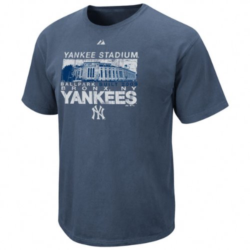 New York Yankees Box Seats Pigment Dyed Stadium Tee Picture