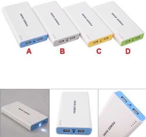 Gangnam Shop Romoss "20000mAh" Dual-USB Port Portable Power Bank External Battery Pack - 4 Colors (DC 5V 1A/2.1A Output) by Gangnam Shop Electronic