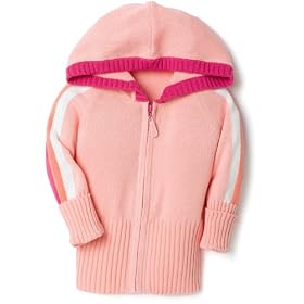 Krawlers Zipper Sweater with Hood