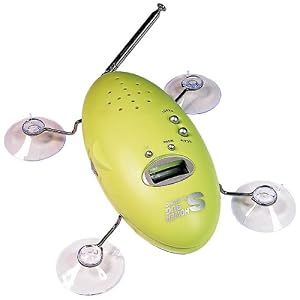 Zadro Z' Shower Bug Radio - Lime Green