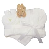 New Baby Gift Basket White N.B.