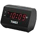 Timex T126 Large Display LED Alarm Clock (Black)