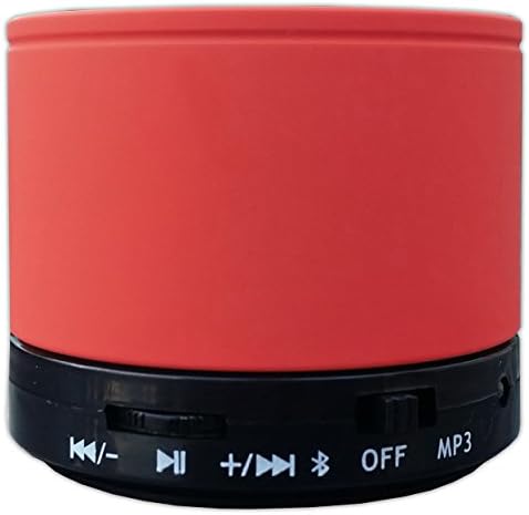 Halfdirect Original Wireless Hd S9 Mini Universal Bluetooth Speaker with Mic / Speaker Phone for All Samsung Galaxy, Apple Iphone, Ipad, HTC One, Zte, Moto, Nokia Phone Models. (Fire Red)