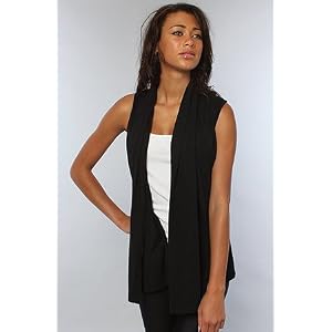 Buy Alternative Apparel The Rhoda Sleeveless Cardigan in Black,Sweaters for Women, Small,Black by Alternative