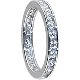 Sterling Silver 925 Cubic Zirconia Eternity Toe Ring