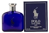 Polo Blue by Ralph Lauren for Men, Eau De Toilette Natural Spray, 4.2 Ounce