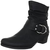 Rieker 76653-00, Damen Klassische Halbstiefel & Stiefeletten, Schwarz (schwarz 00), EU 40