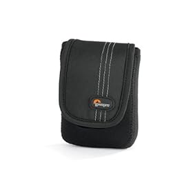 Lowepro Dublin 20 Slim Profile Pouches for Cameras and Compact Video Cameras - Black/Black