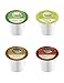 Teasia Tea Pods Variety Sampler Pack (36-count) Formosa Series: Green, Oolong, Roasted Oolong, & Black Tea, Hot & Iced Single Serving Capsules Compatible with Keurig 2.0 Brewers