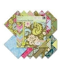 Amy Butler Two-Sided Paper Pad 12x12: Belle, 36 Sheets
