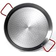 15-Inch Traditional Steel Paella Pan by La Tienda