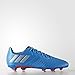 adidas Performance Kids' Messi 16.3 Firm Ground Soccer Cleats, Shock Blue/Matte Silver/Black, 3.5 M US Big Kid
