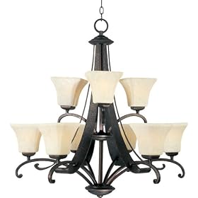 Oak Harbor 9-Light Chandelier by Maxim Lighting
