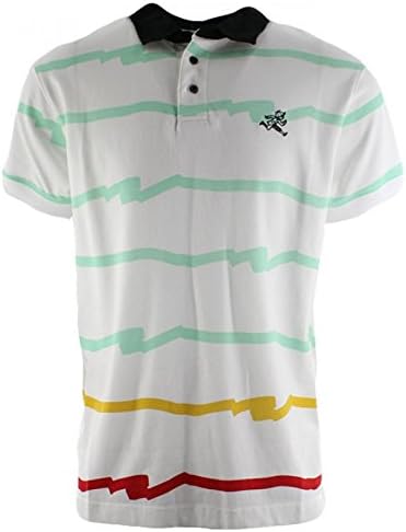 Play Cloths (PushaT) Outline Short Sleeve Polo White 661-6304 (L)