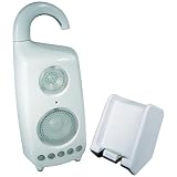 Cables To Go SPK-SHOWER2 Audio Unlimited 900MHz Wireless Shower Speaker with Dual Power Transmitter