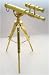 Brass Telescope with Tripod & 32x Magnification 20"
