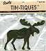 Rusty Tin-Tiques Tin Cut-Outs-Moose 4-1/4" 1/Pkg