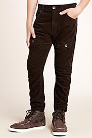 Pure Cotton Bow Leg Corduroy Trousers