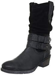 Dockers 314472-021001, Damen Fashion Halbstiefel & Stiefeletten, Schwarz (schwarz), EU 39