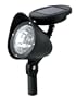 Paradise GL23836BK2 Plastic Solar Spot Light, 2-Pack, Black