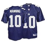 Eli Manning Youth Jersey: Reebok Blue Replica #10 New York Giants
Jersey - Small (8)