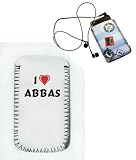 iPod Case with I Love Abbas - Custom iPod Pouch