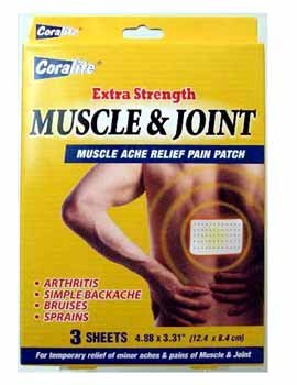 Muscle & Joint Extra-Strength Relief Pain Patches Case Pack 48 369906