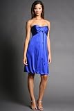 Strapless Bubble Dress by Nicole Miller
